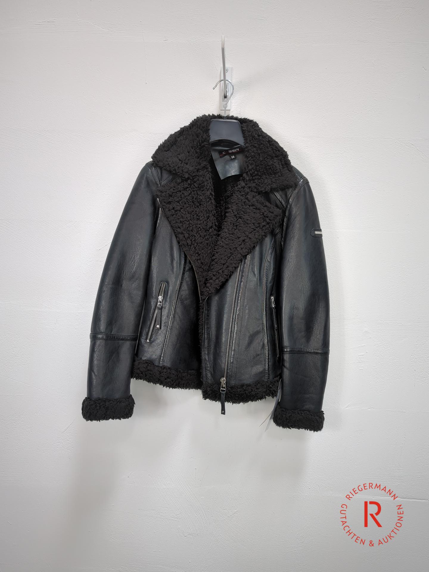 DAMEN LEDERJACKE GRÖSSE 38